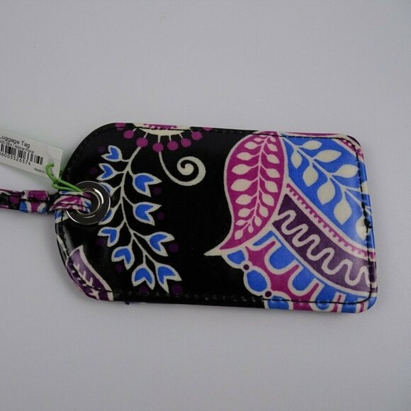 New Vera Bradley Luggage Tag Alpine Floral ID Card - Picture 4 of 7
